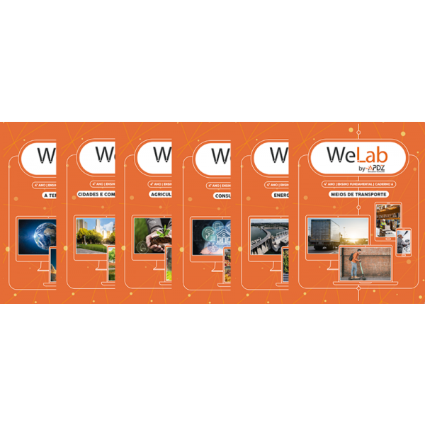 Projeto WeLab 2025 - Kit com 6 volumes - Ensino Fundamental 4° ano