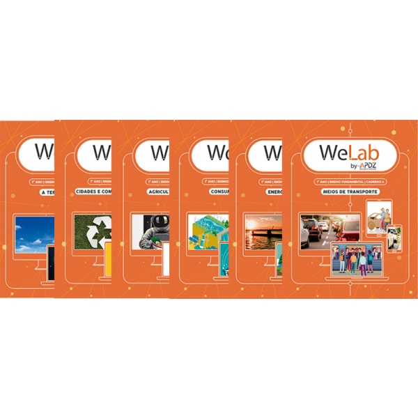 Projeto WeLab 2025 - Kit com 6 volumes - Ensino Fundamental 1° ano