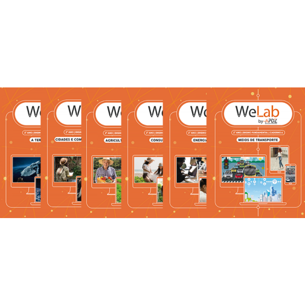 Projeto WeLab 2025 - Kit com 6 volumes - Ensino Fundamental 2° ano