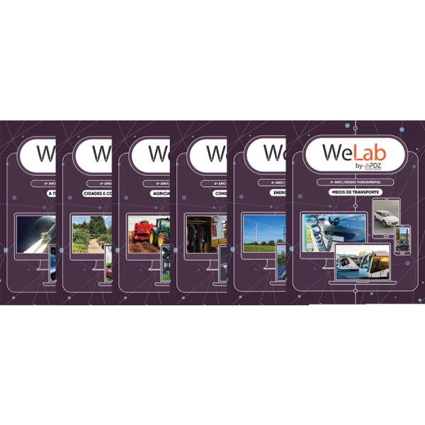 Projeto WeLab 2025 - Kit com 6 volumes - Ensino Fundamental 6° ano