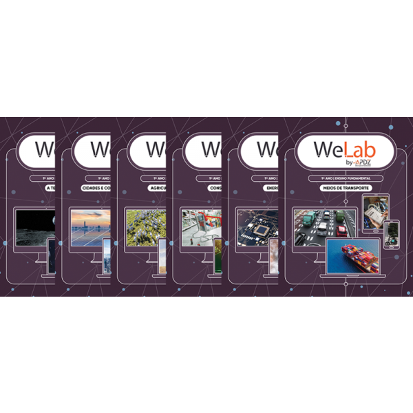 Projeto WeLab 2025 - Kit com 6 volumes - Ensino Fundamental 9° ano
