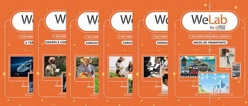 Projeto WeLab 2025 - Kit com 6 volumes - Ensino Fundamental 2° ano