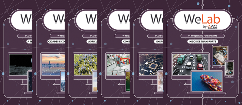 Projeto WeLab 2025 - Kit com 6 volumes - Ensino Fundamental 9° ano